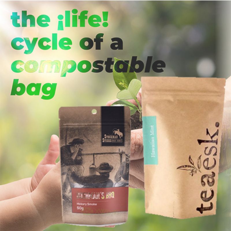 1.compostable bags