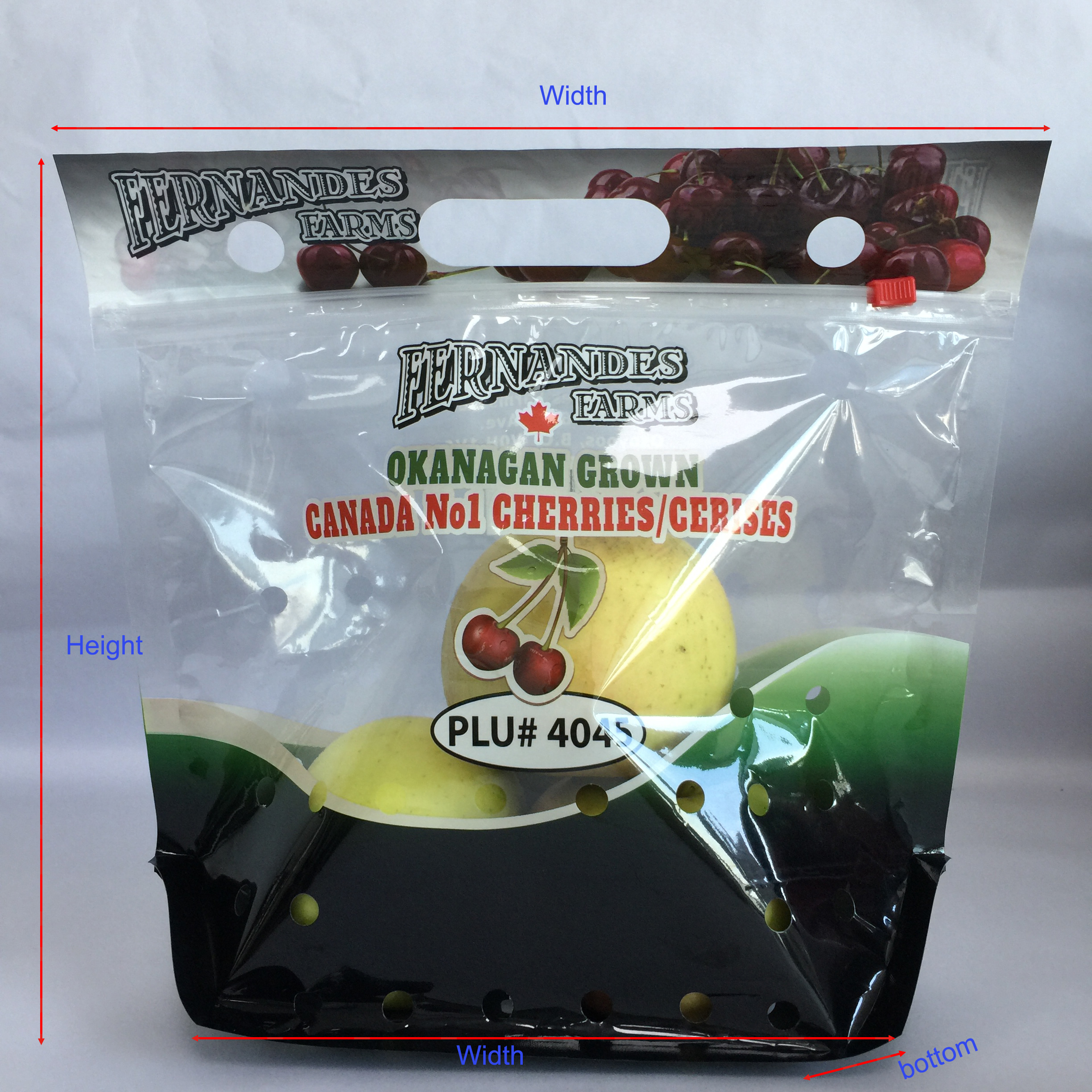 1.fruit bag for supermarket