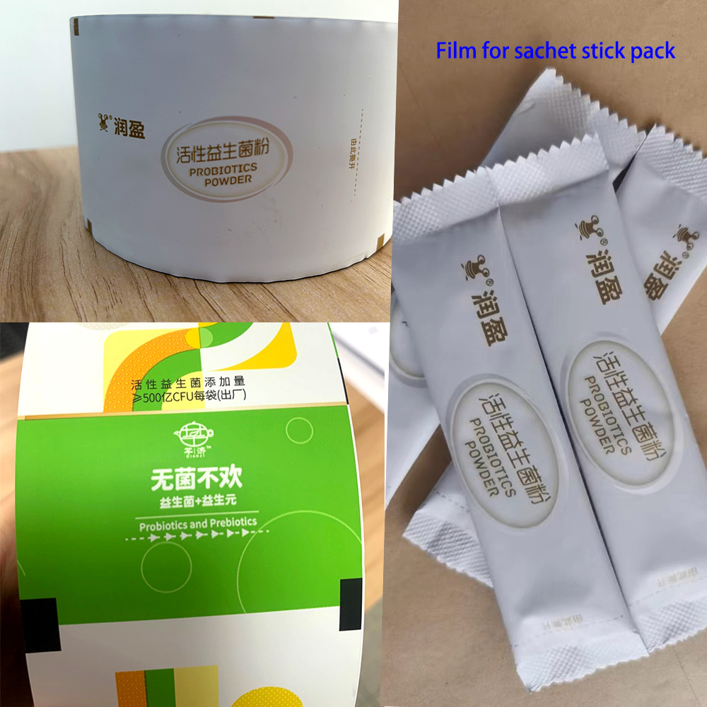 1.probiotics powder packaging laminated film for sachet stick pack
