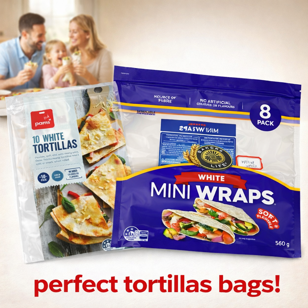 2. perfect tortilla bags
