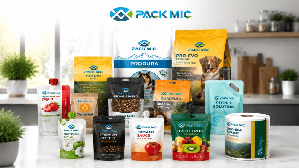 3 Шарик бо PACKMIC барои бастабандии боэътимоди мӯҳршавандаи хӯрокворӣ