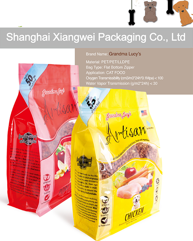 3.Dry Dog Food packaging pouches