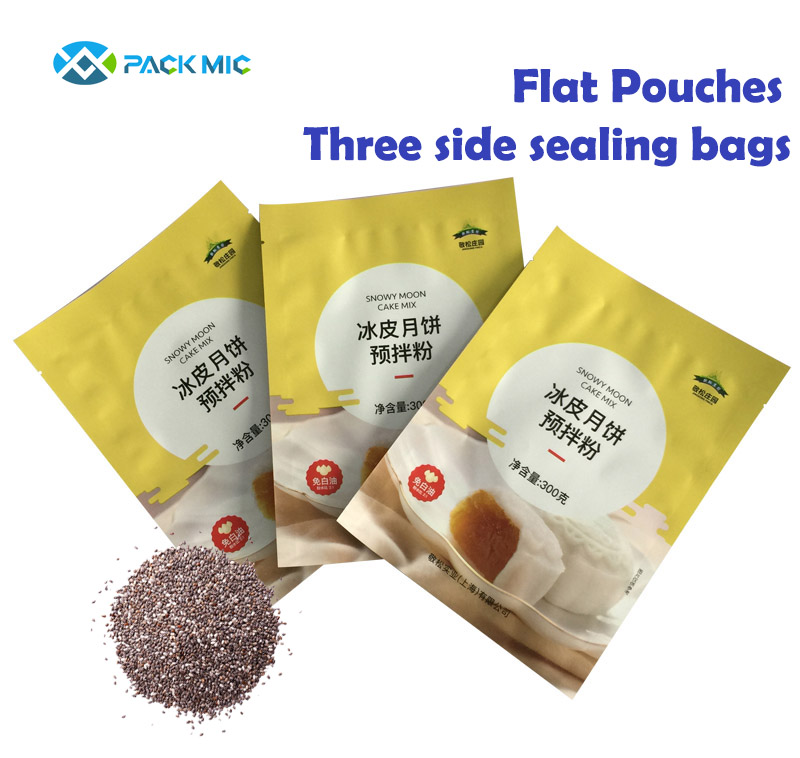 3.flat pouches packaging bag