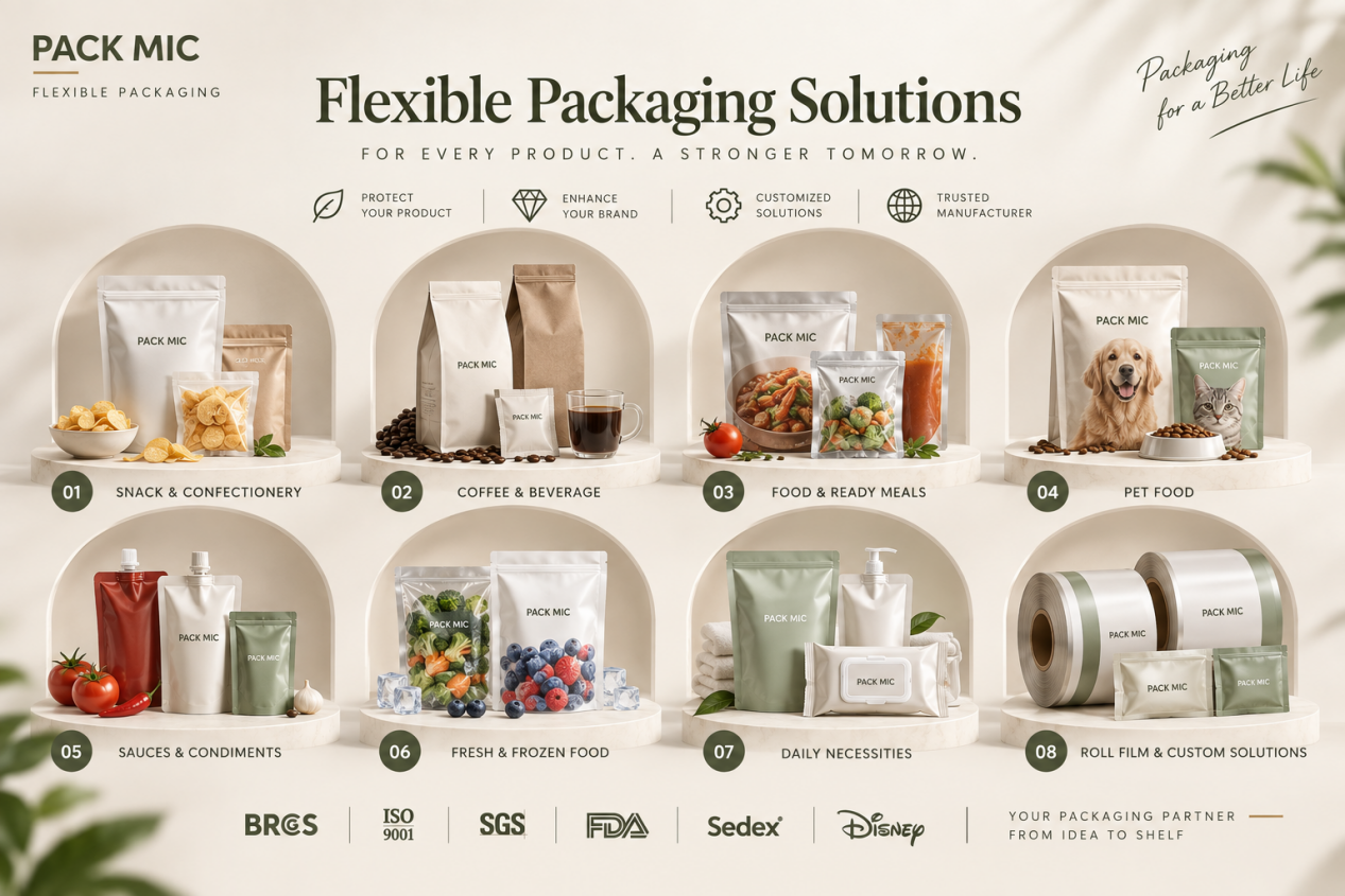 Reliable Flexible Packaging Manufacturer